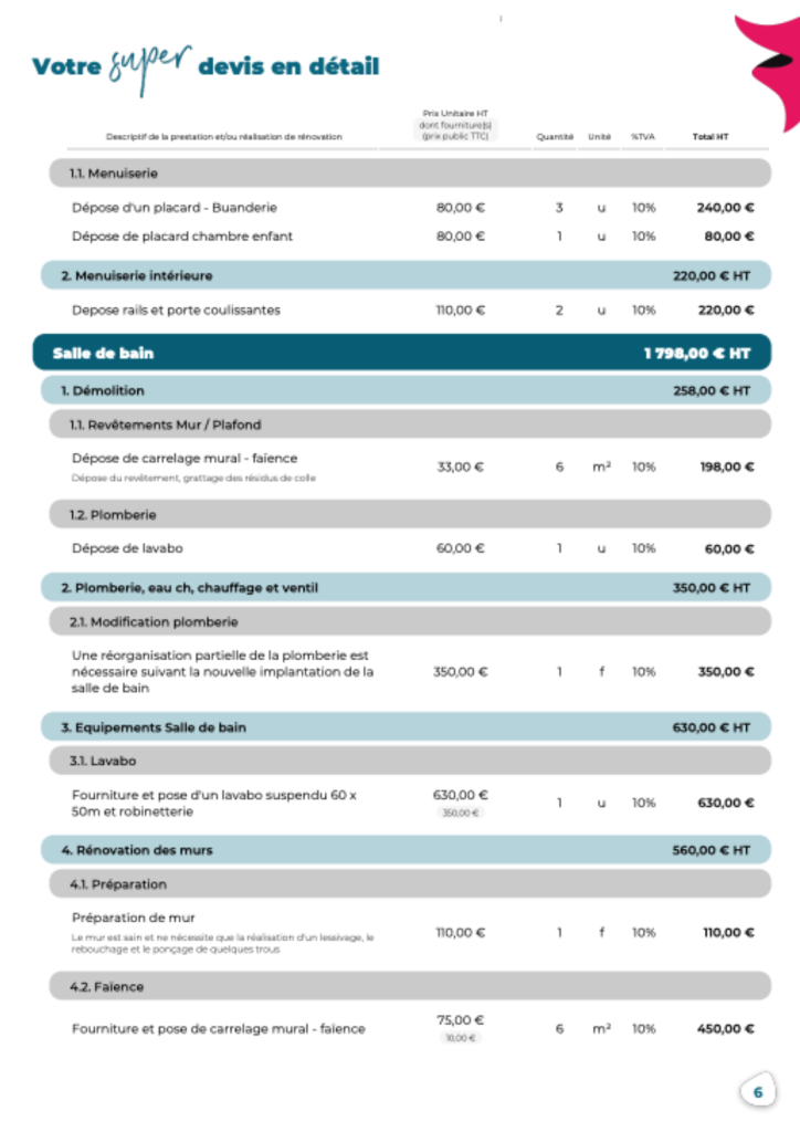 obtenez rapidement un devis personnalisé pour vos travaux de rénovation. comparez les offres, trouvez des artisans qualifiés et réalisez votre projet au meilleur prix !