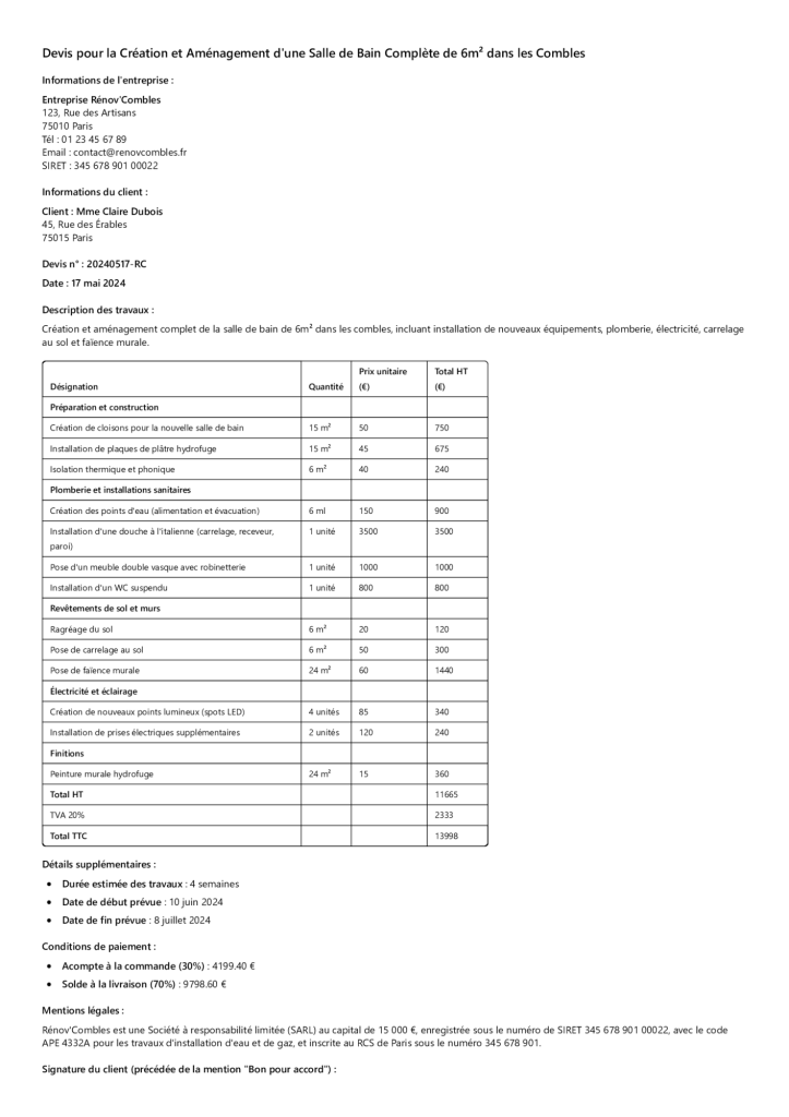 obtenez rapidement un devis personnalisé pour la rénovation ou l'installation de votre salle de bain dans le 14ème arrondissement de paris. comparez les prix, trouvez des artisans qualifiés et démarrez votre projet en toute confiance.
