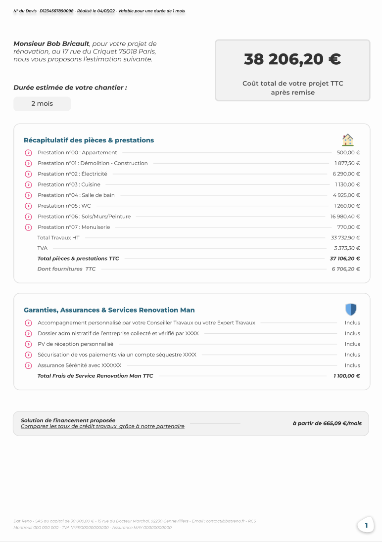 obtenez un devis pr&eacute;cis pour votre r&eacute;novation &agrave; bourg-la-reine. &eacute;valuation rapide et gratuite pour tous vos projets de travaux, avec des artisans qualifi&eacute;s et transparents sur les prix.